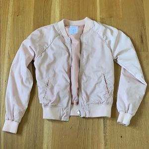Satin Bomber Jacket